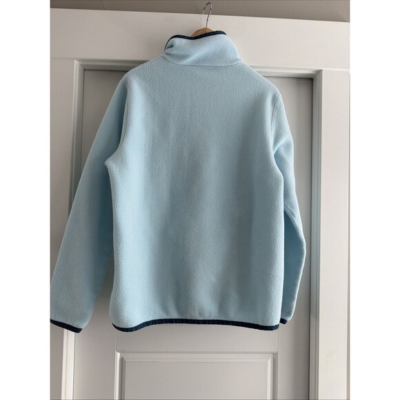 Cotopaxi Fleece Pullover Snap Neck Colorblock Blue Red Women's XL Hiking Cozy - Picture 6 of 6